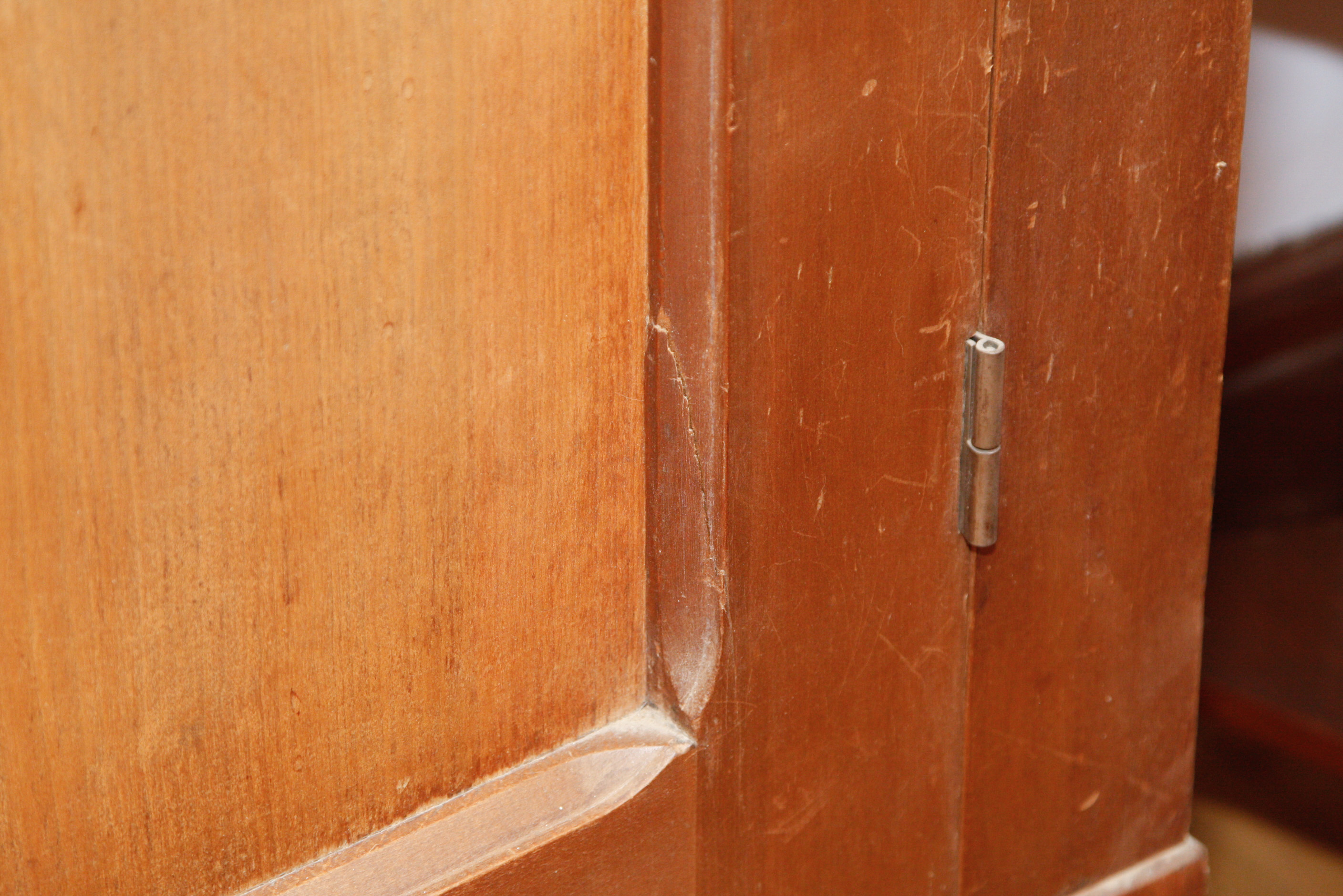 Antique Walnut Knockdown Wardrobe EBTH