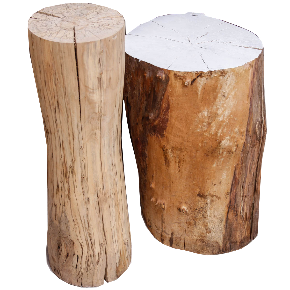 Decorative Log Pedestals Ebth