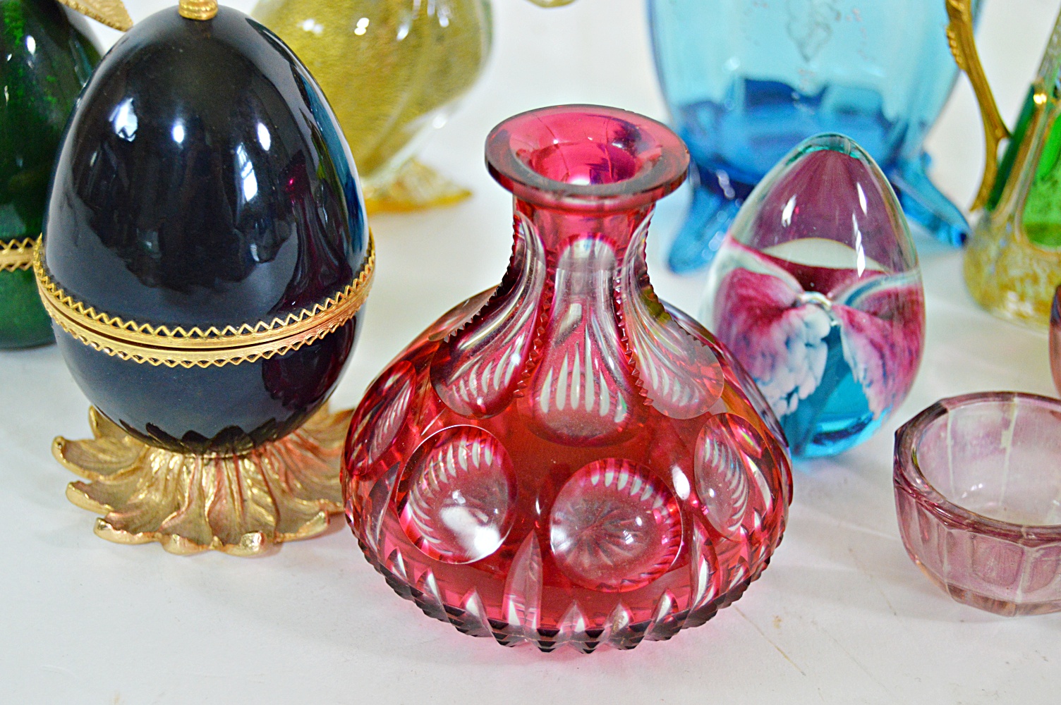 Antique Art Glass EBTH