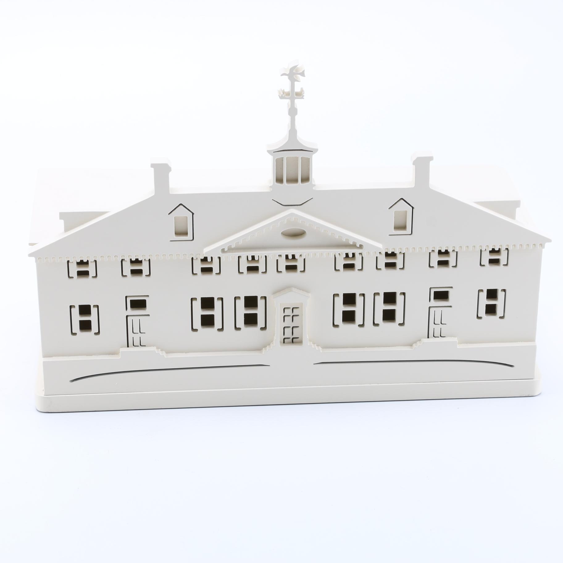 Colonial Building Shaped Box by Brandywine Woodcrafts EBTH