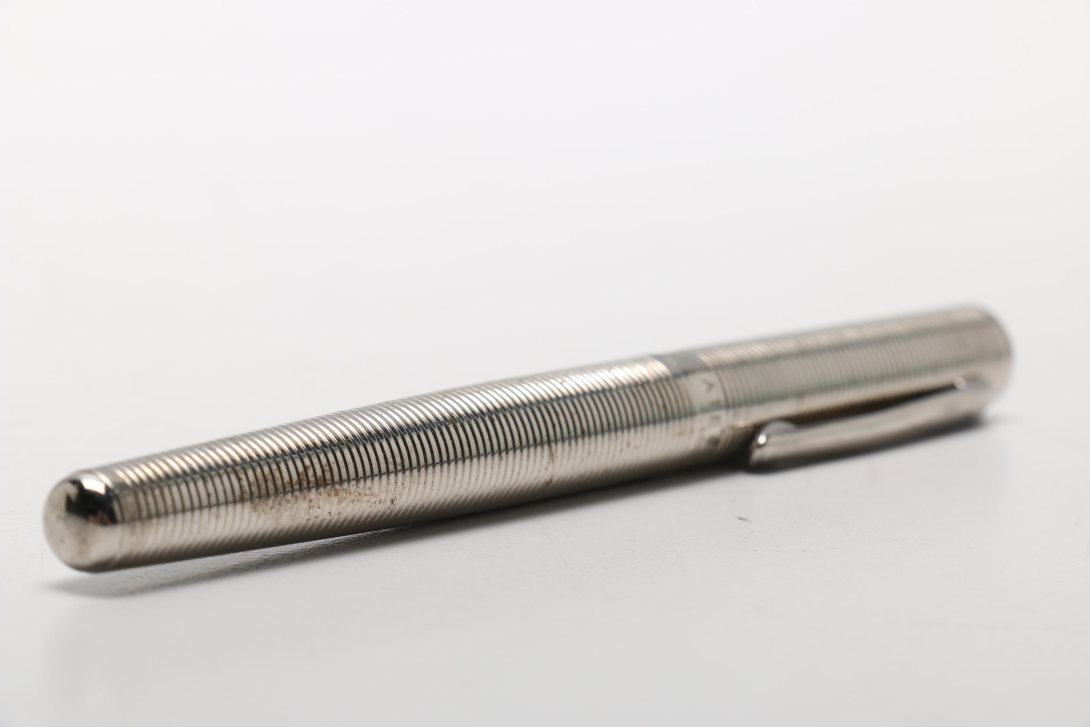 Stainless Steel Tateossian London Fountain Pen EBTH