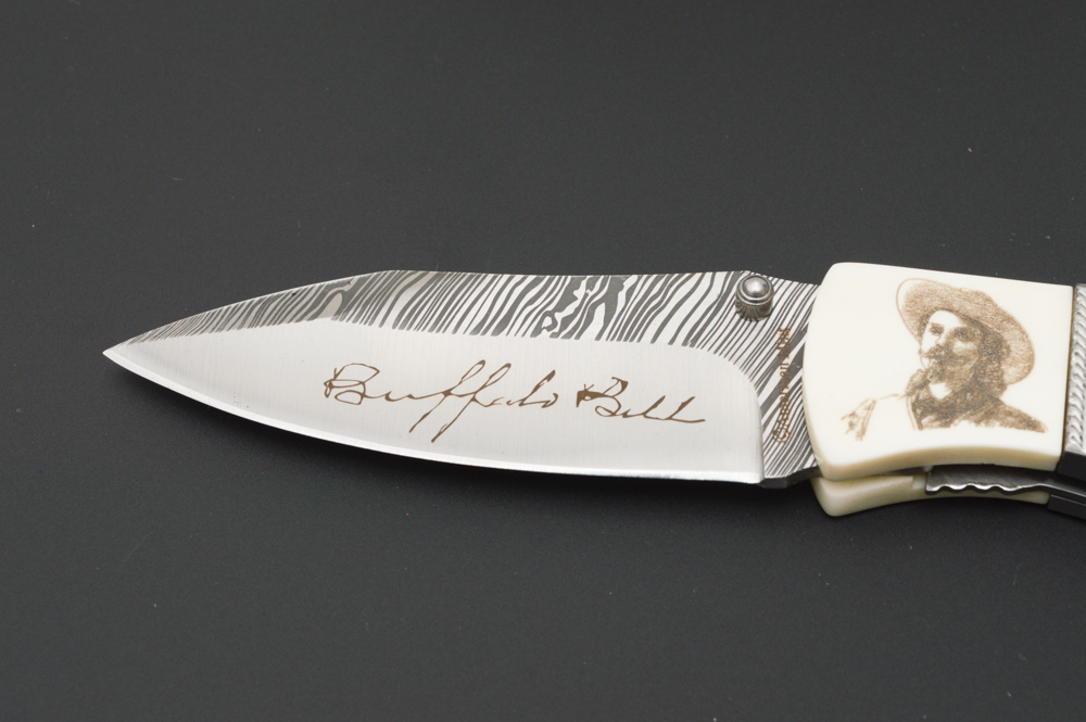 American Mint "Legends of the Wild West" Pocket Knife EBTH