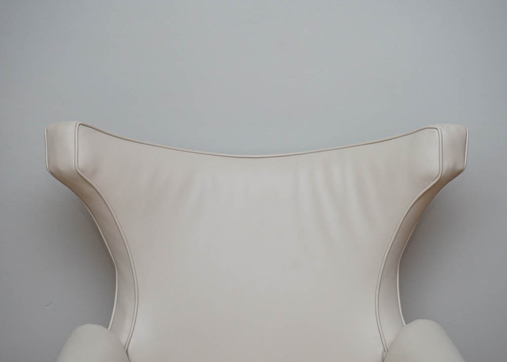 Leather Wingback Chair | EBTH