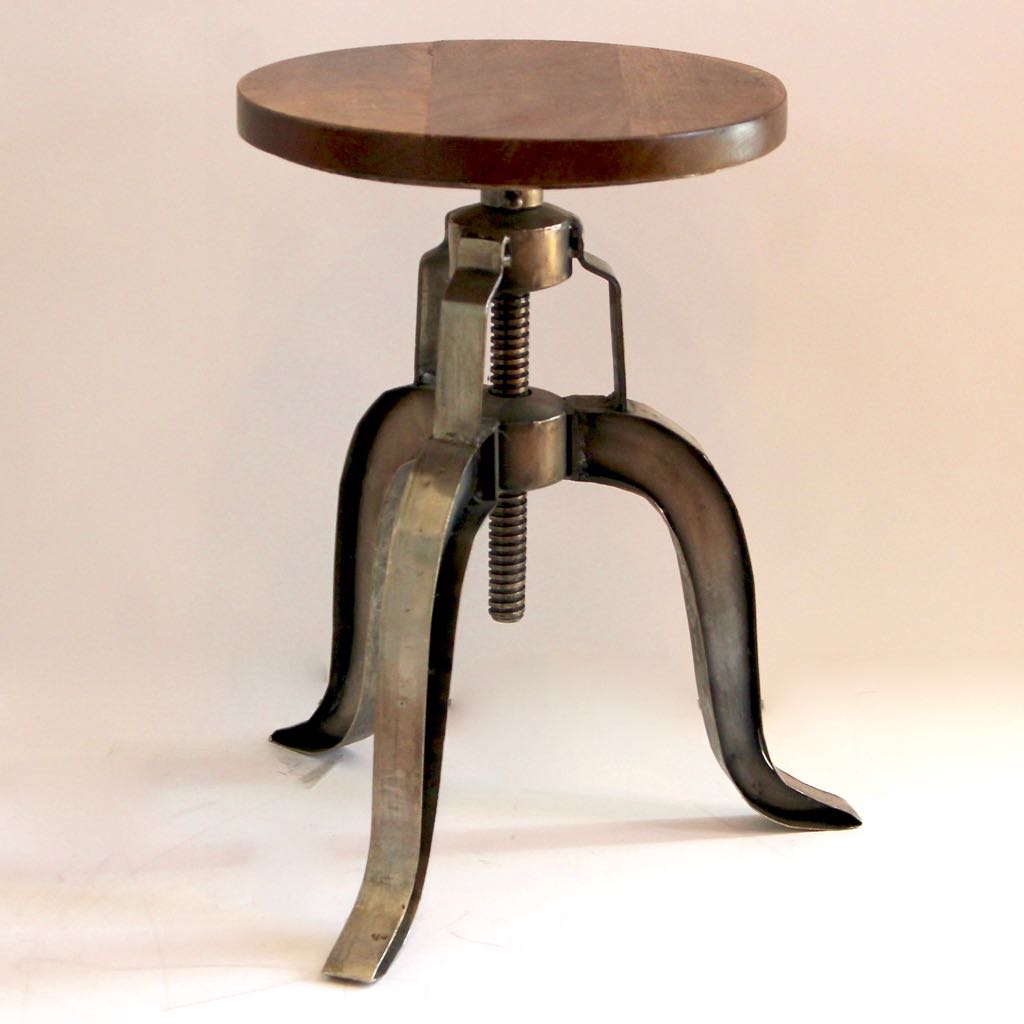 Industrial Screw Adjusting Stool EBTH