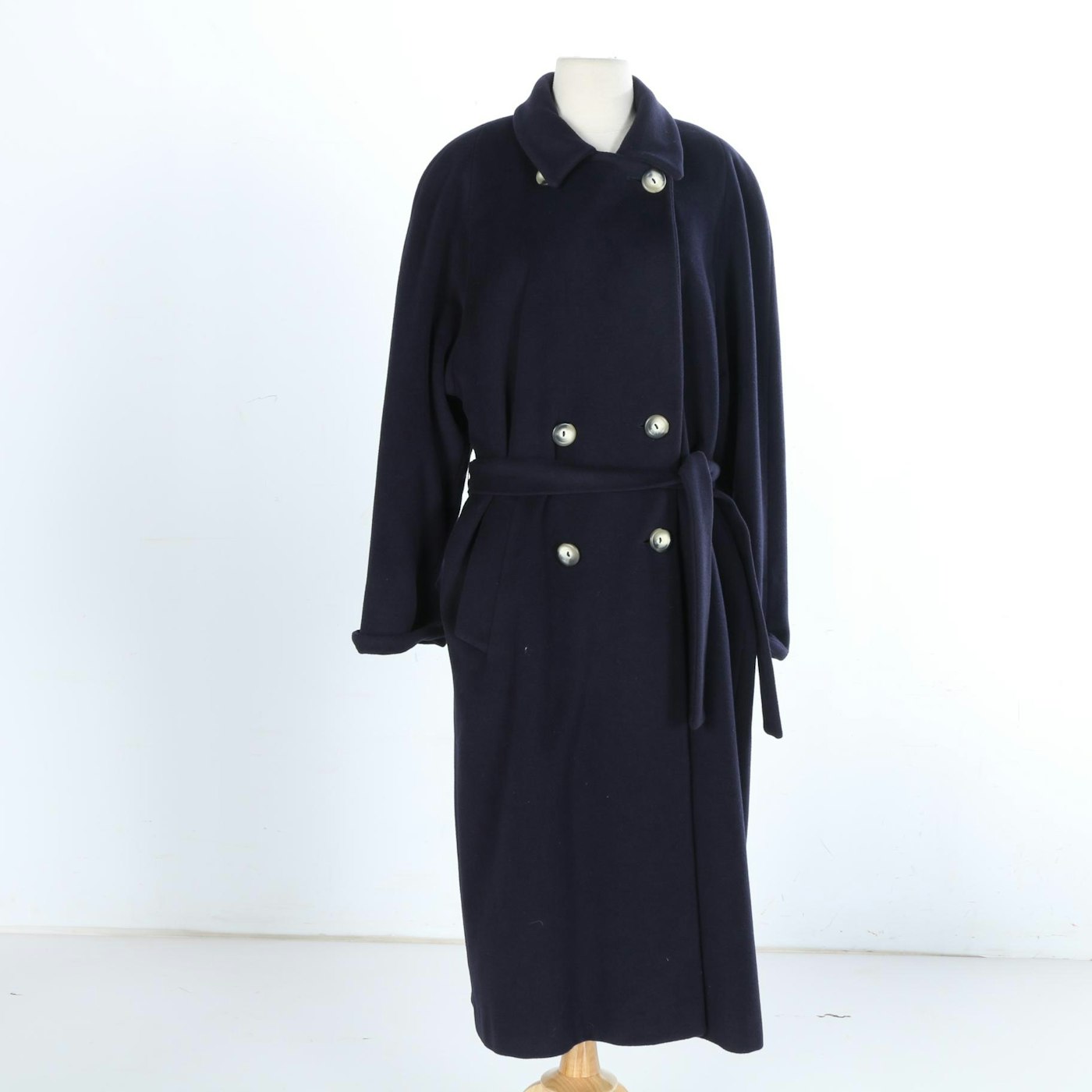 Women's Pierrette B. Navy Swiss Overcoat | EBTH