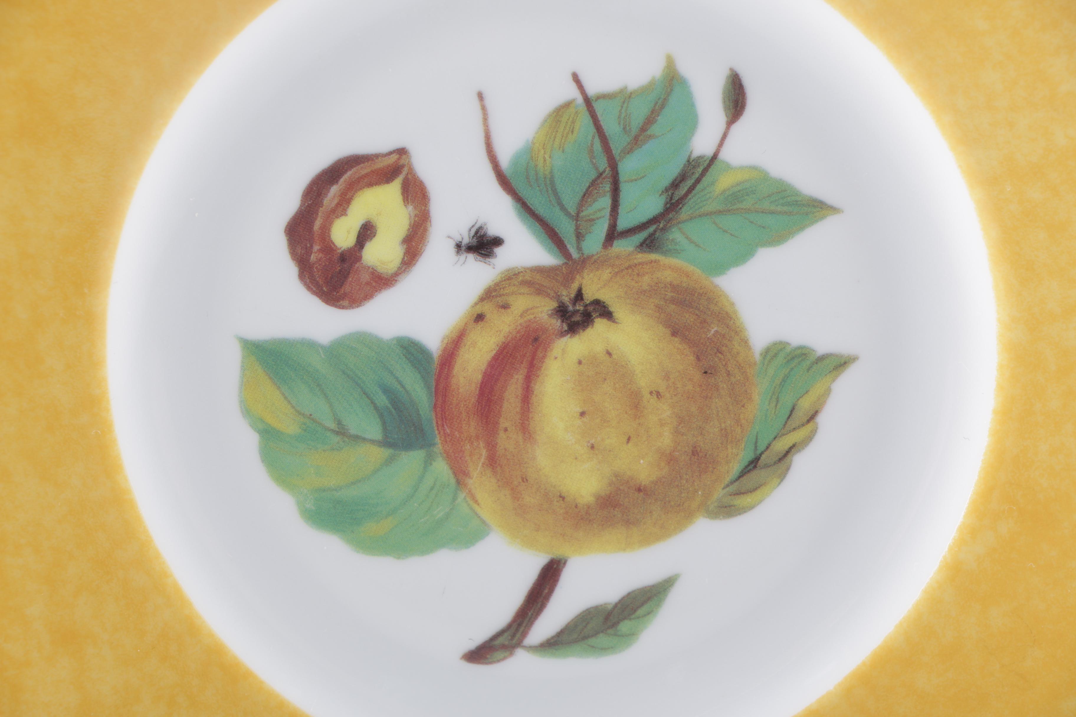 Laure Japy "Fruits" Porcelain Plates EBTH