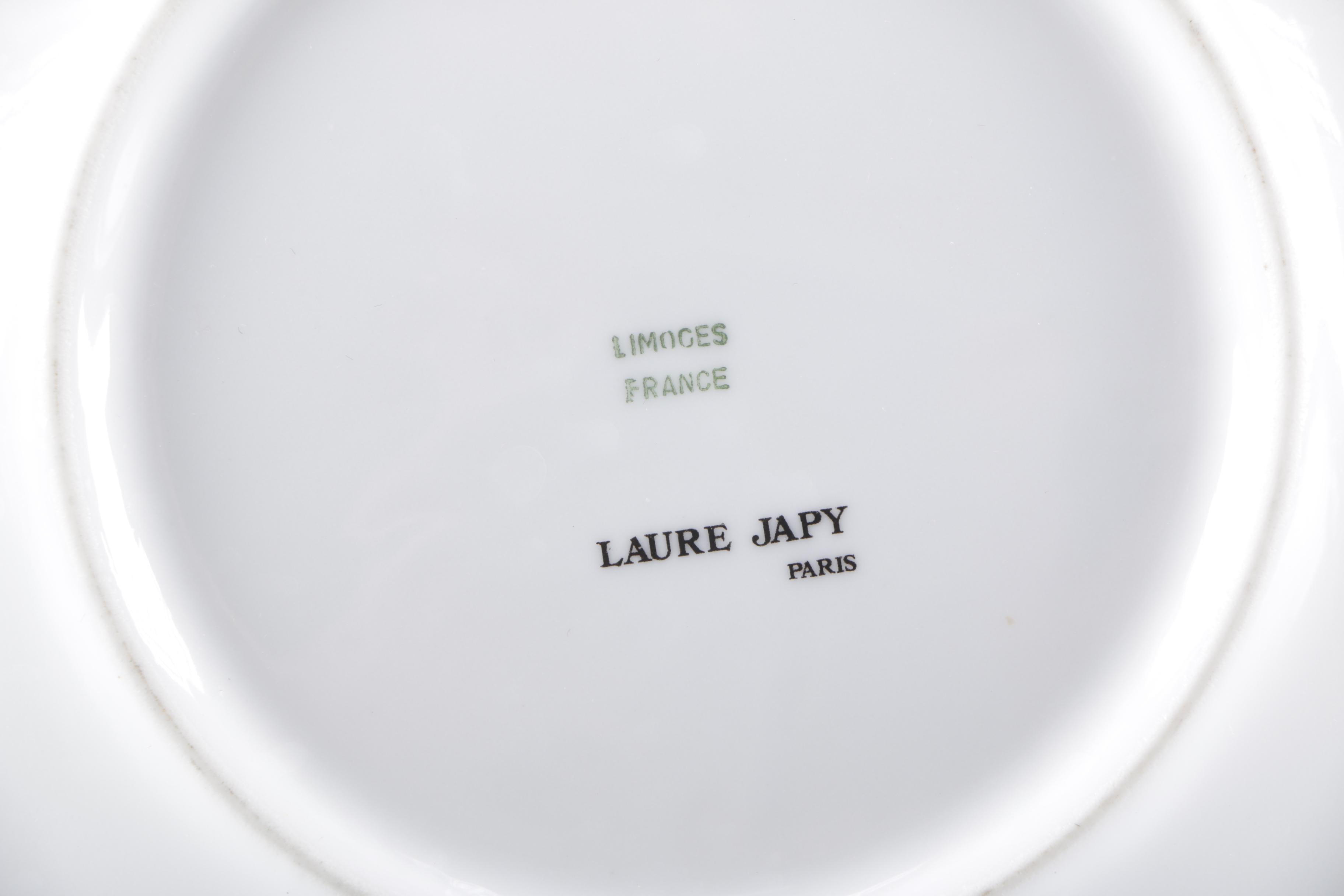 Laure Japy "Fruits" Porcelain Plates EBTH