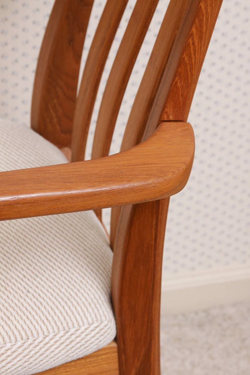 Benny Linden Hardwood Armchair EBTH