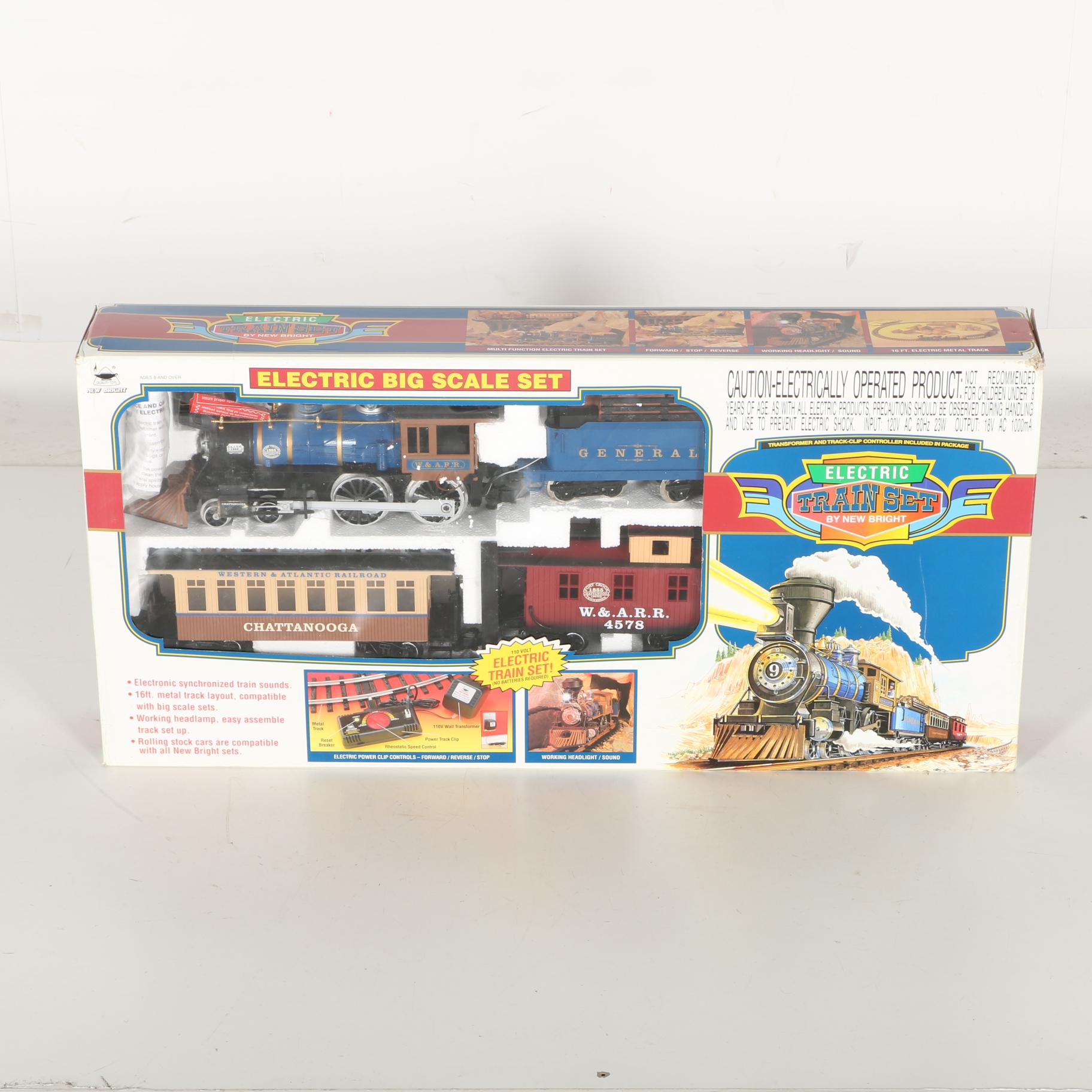 big toy train set