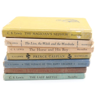 First American Edition, Later Printings of "The Chronicles of Narnia" Series by C.S. Lewis