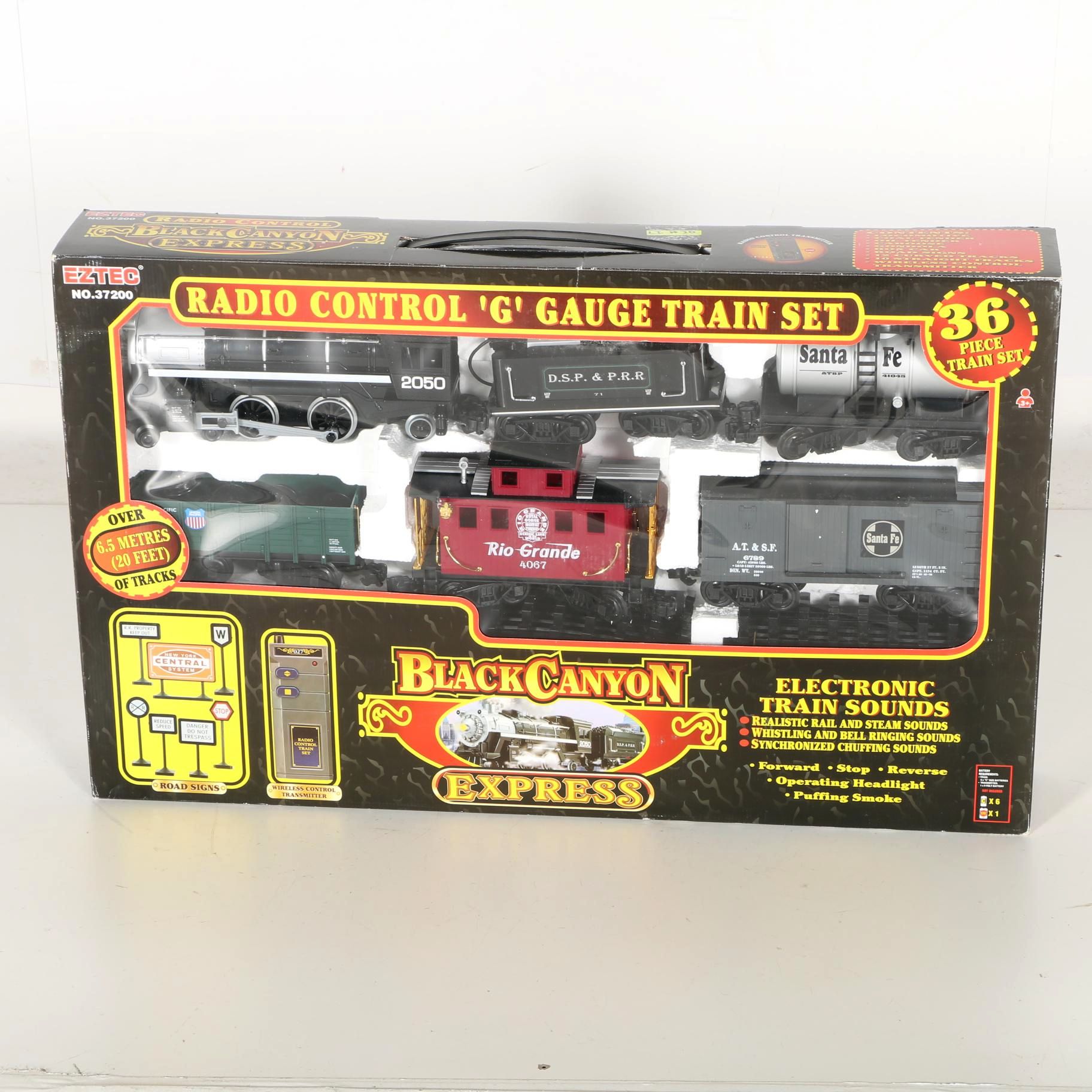 black canyon express train set