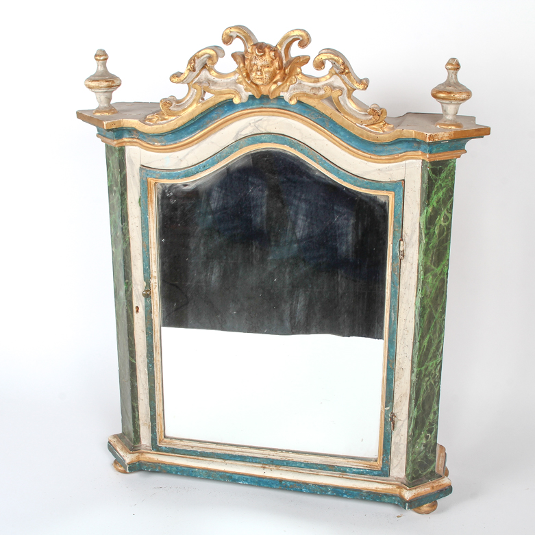 Antique French Medicine Cabinet Ebth