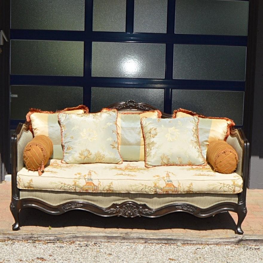 French Inspired Lillian August Sofa Ebth French Inspired Lillian August Sofa