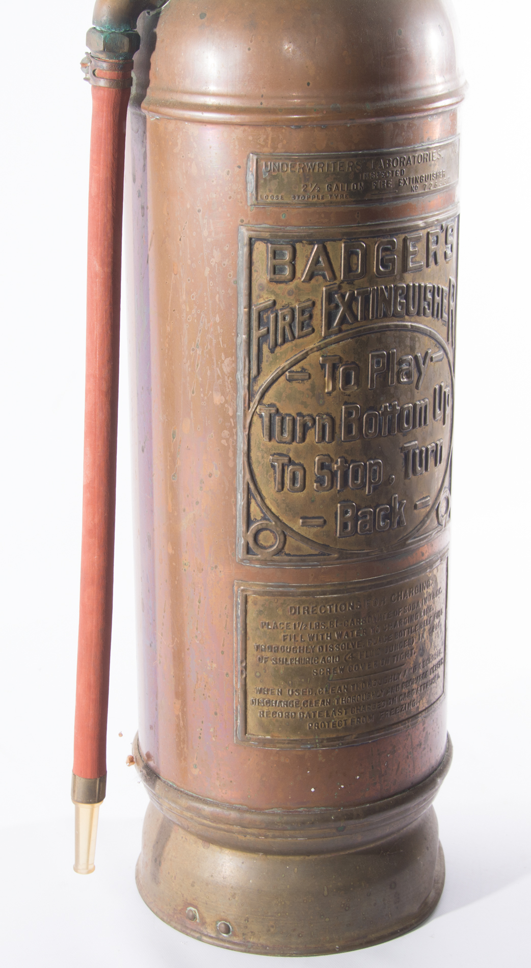 Vintage Badger Fire Extinguisher EBTH