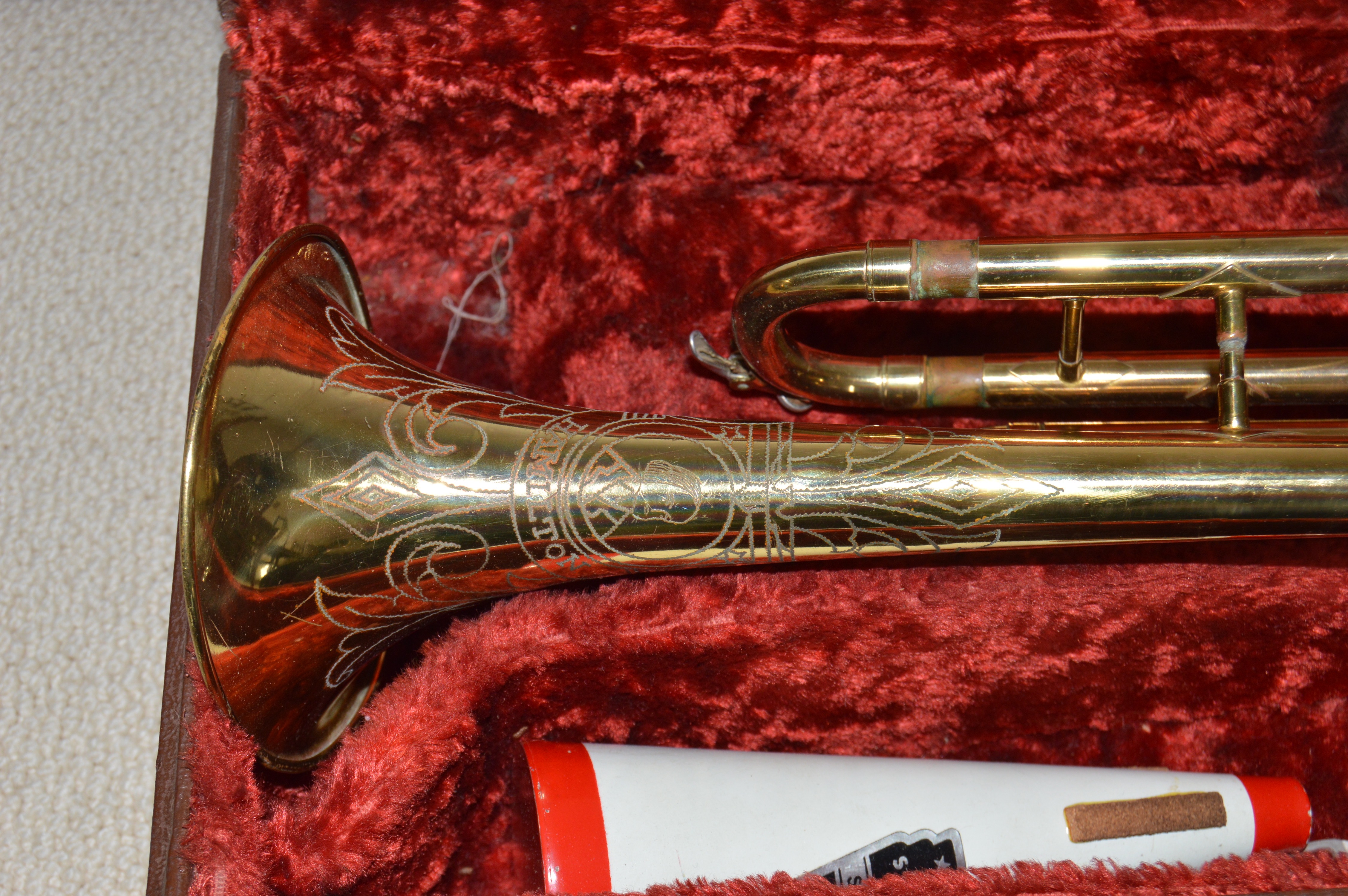 Vintage Hamilton Trumpet and Case EBTH