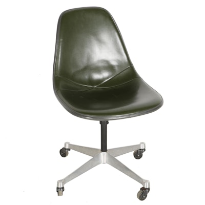Mid Century Modern "1705" Swivel Chair by Eames for Herman Miller