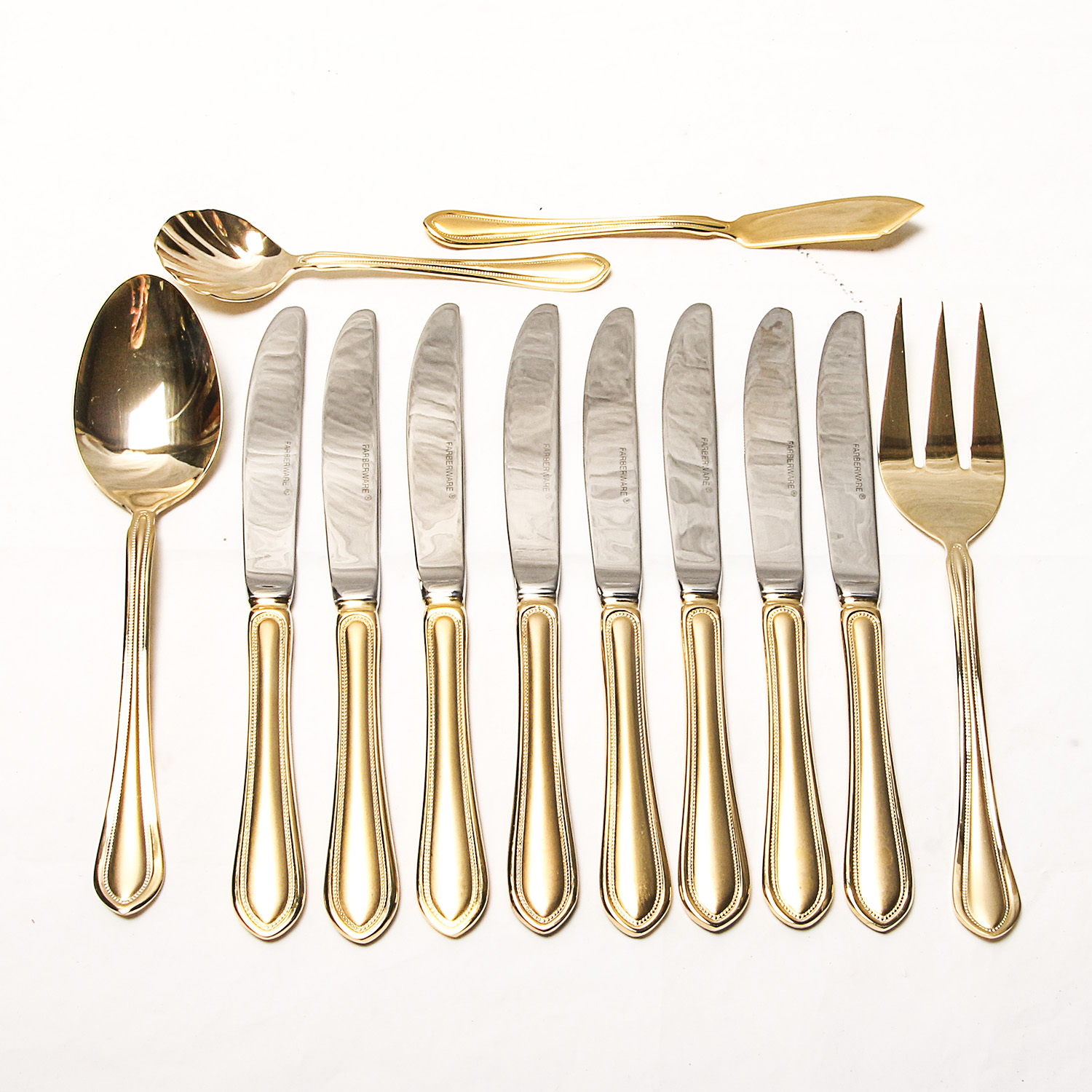 Farberware Gold Plated Flatware EBTH