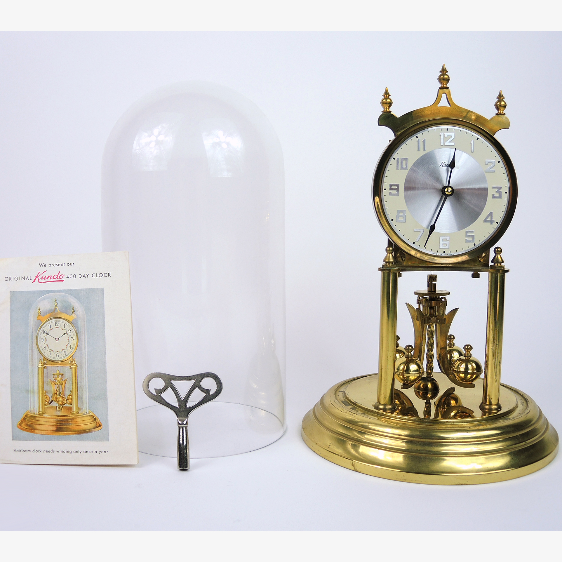 Vintage Kundo German Anniversary Clock EBTH