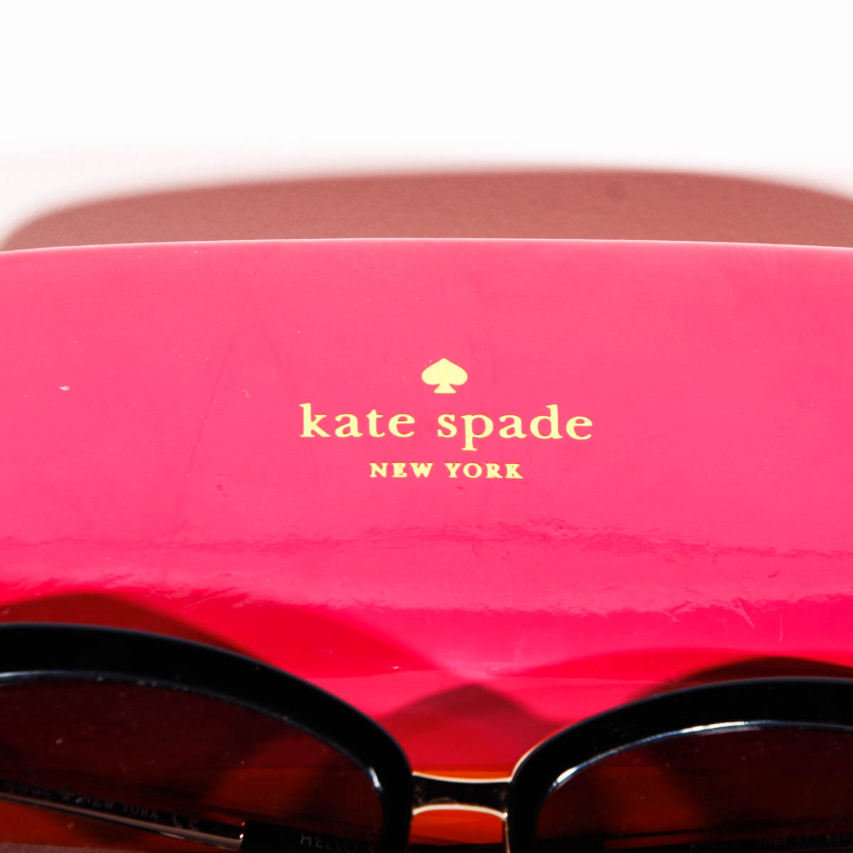 Kate Spade Hello Sunshine Sunglasses in Black and Gold EBTH
