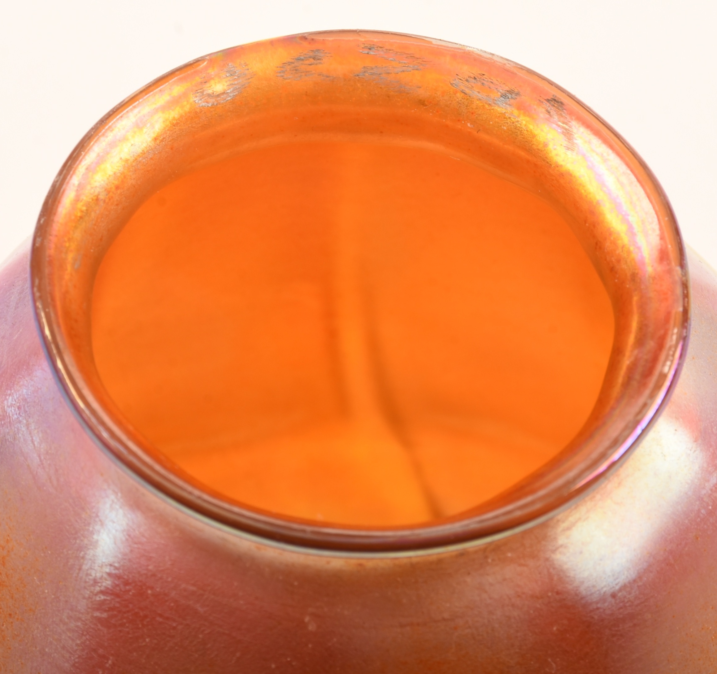 Brass Desk Lamp With Quezal Shades EBTH