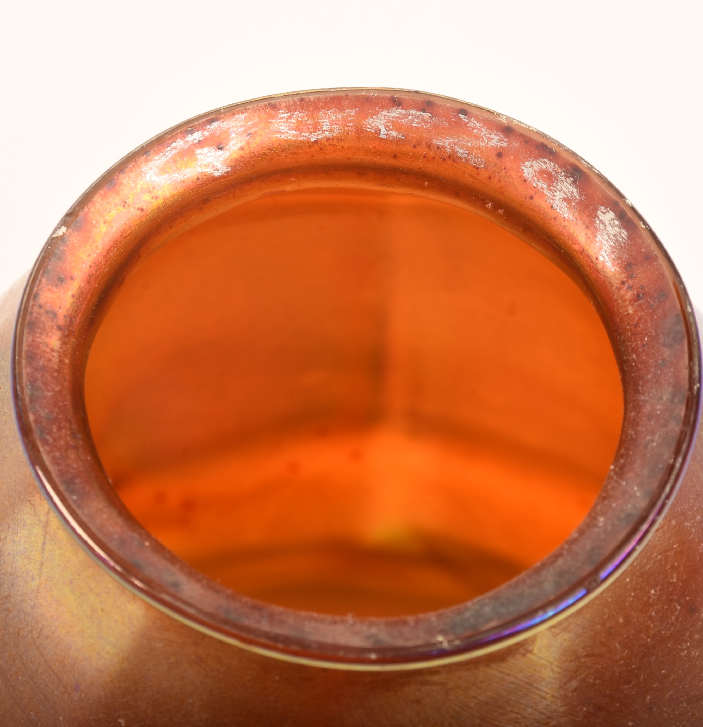 Brass Desk Lamp With Quezal Shades EBTH