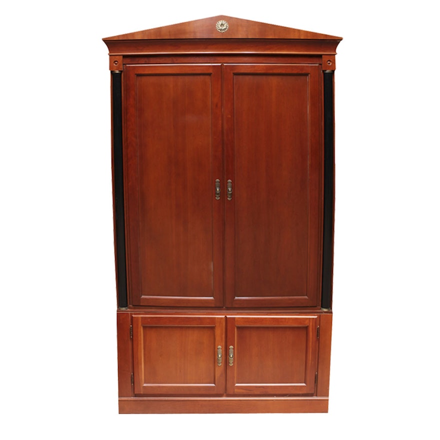 Ethan Allen Entertainment Center : EBTH - Ethan Allen Entertainment Center ...