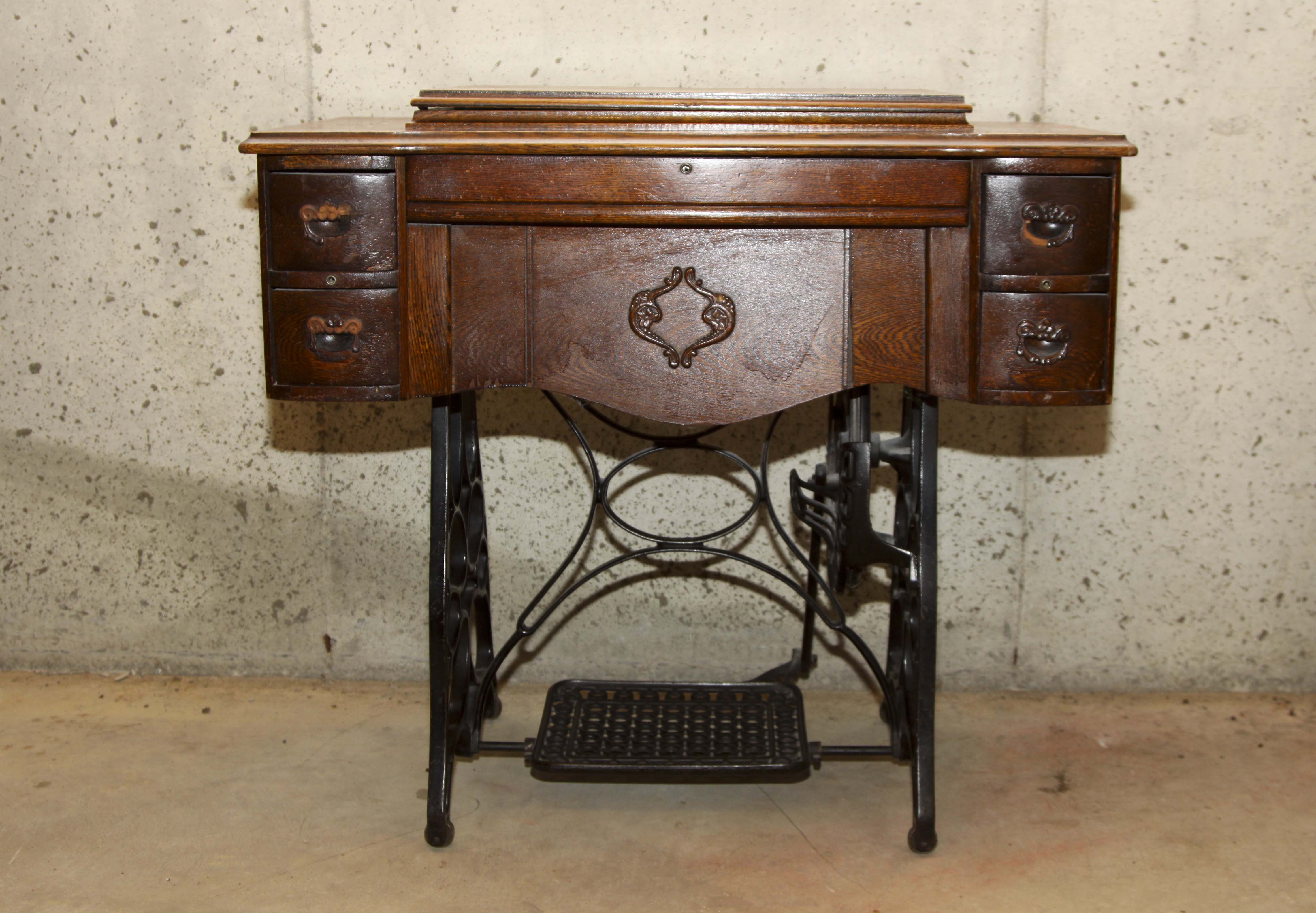 Antique Ruby Treadle Sewing Machine | EBTH