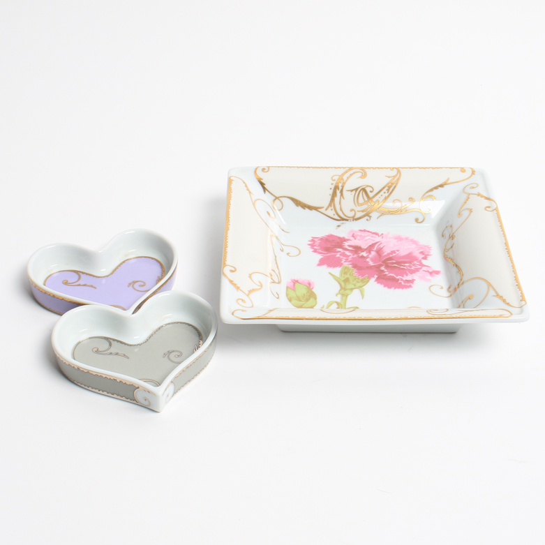 Christian Lacroix Porcelain Trinket Dishes EBTH