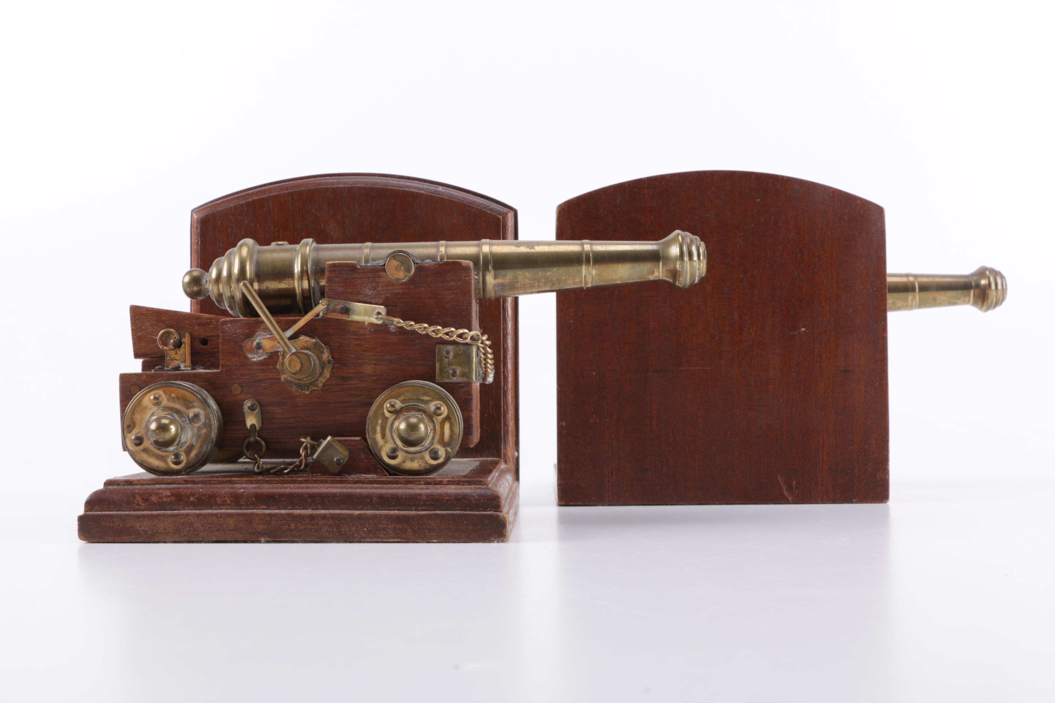 USS Constitution Cannon Bookends EBTH