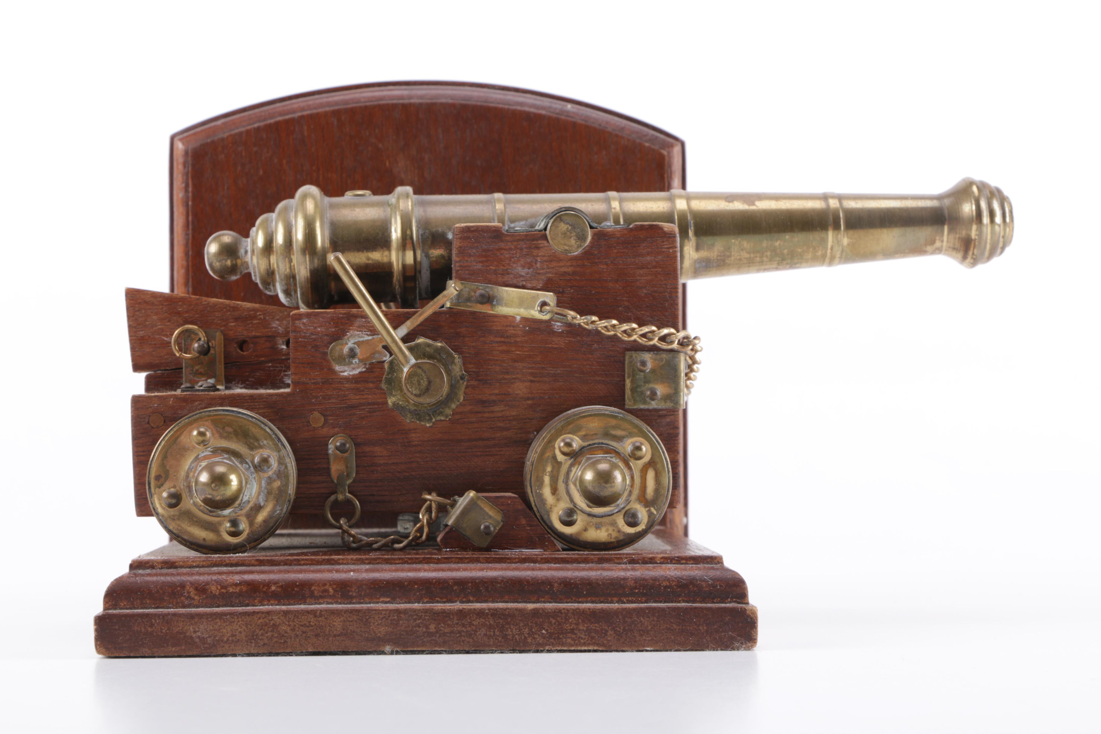 USS Constitution Cannon Bookends EBTH