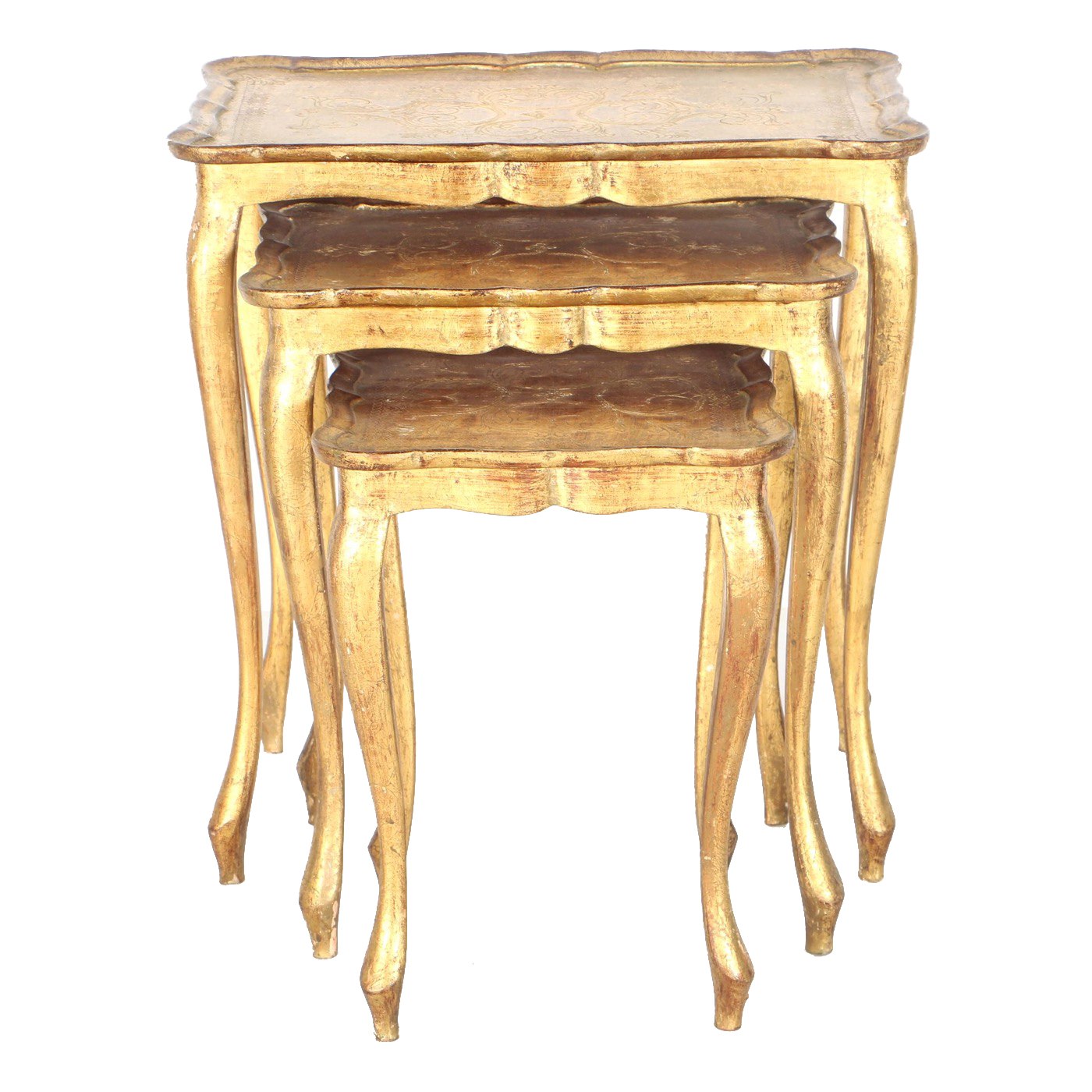 French Provincial Style Nesting Tables | EBTH