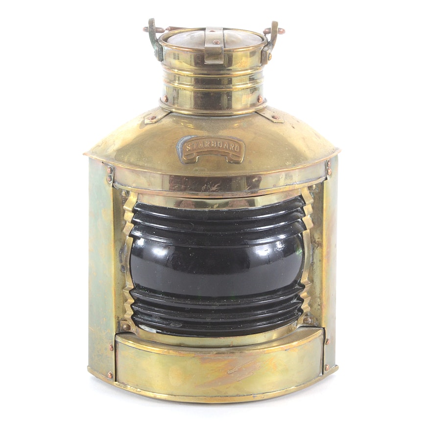 Authentic Brass Ship Lantern