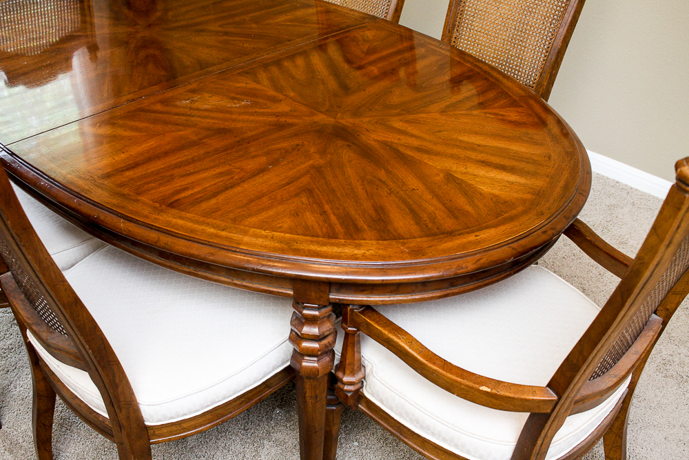 Drexel Heritage Dining Table and Chairs EBTH