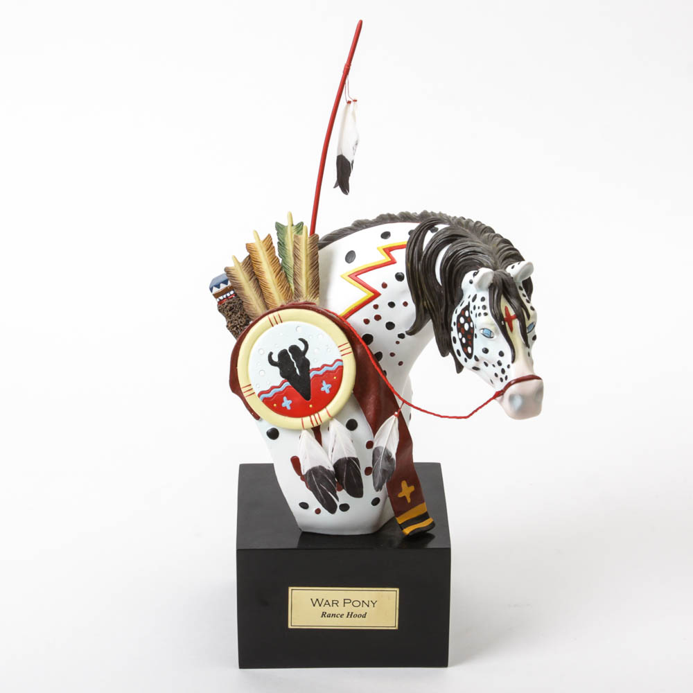 "War Pony" by The Trail of Painted Ponies EBTH