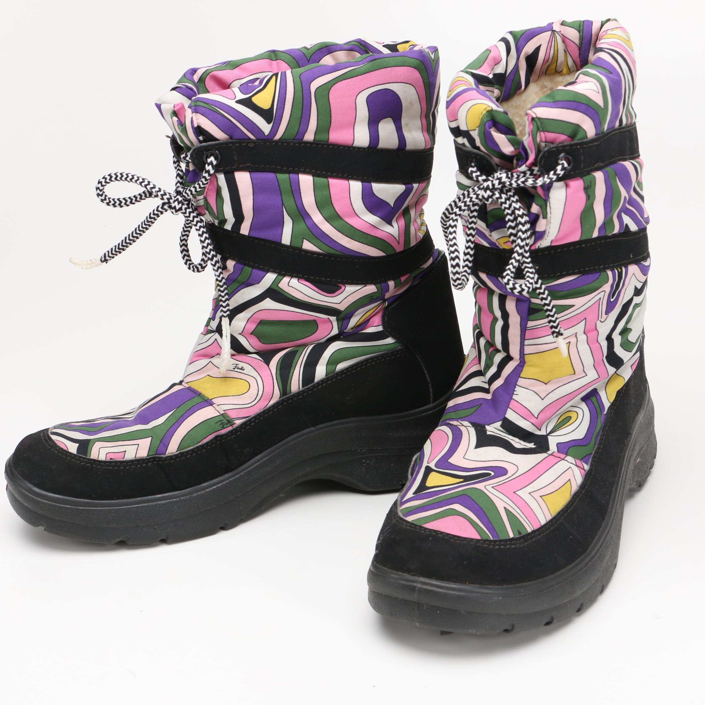 emilio pucci snow boots