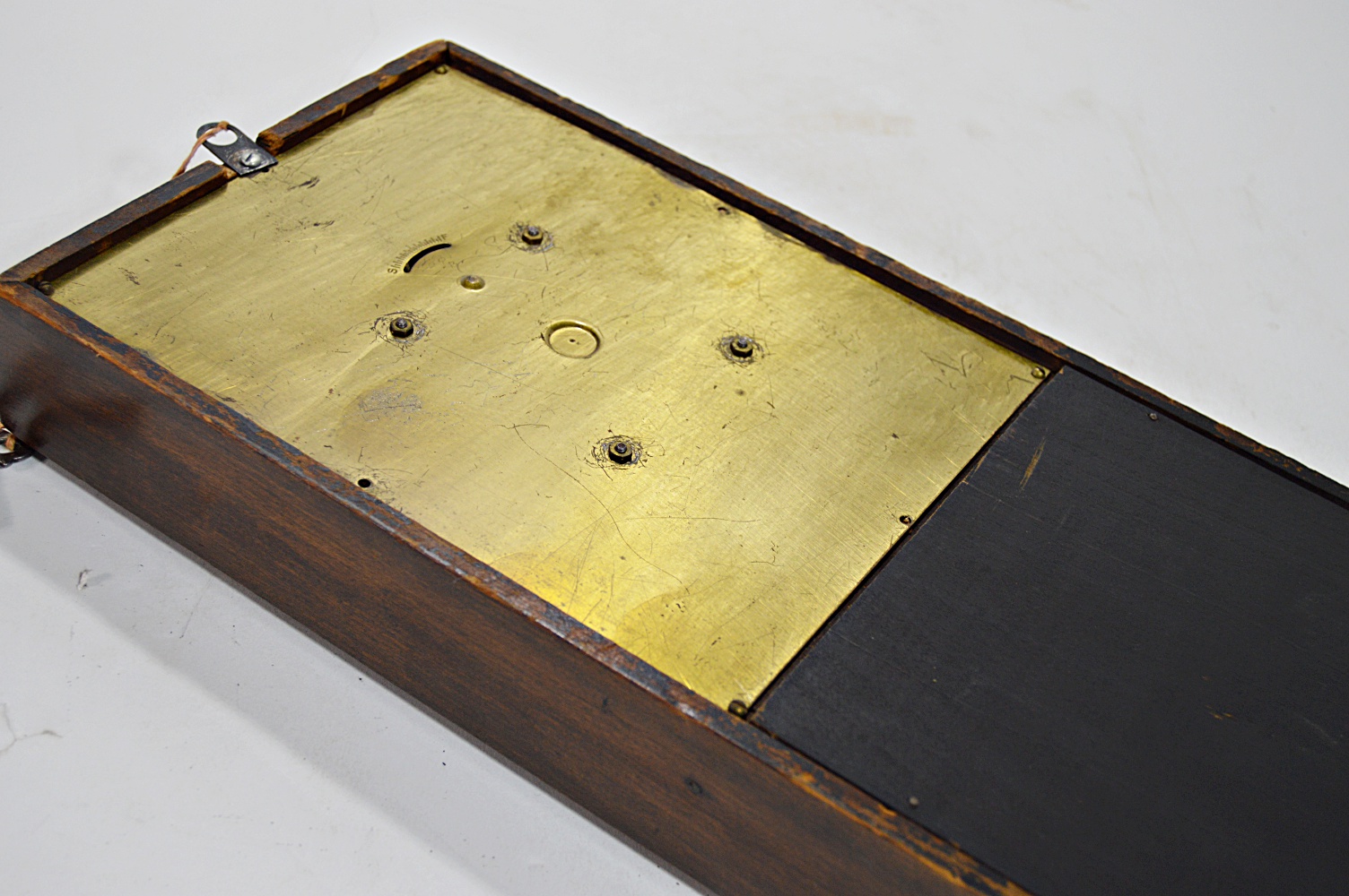 Art Deco Ansonia Waltham Wall Mirror Clock EBTH