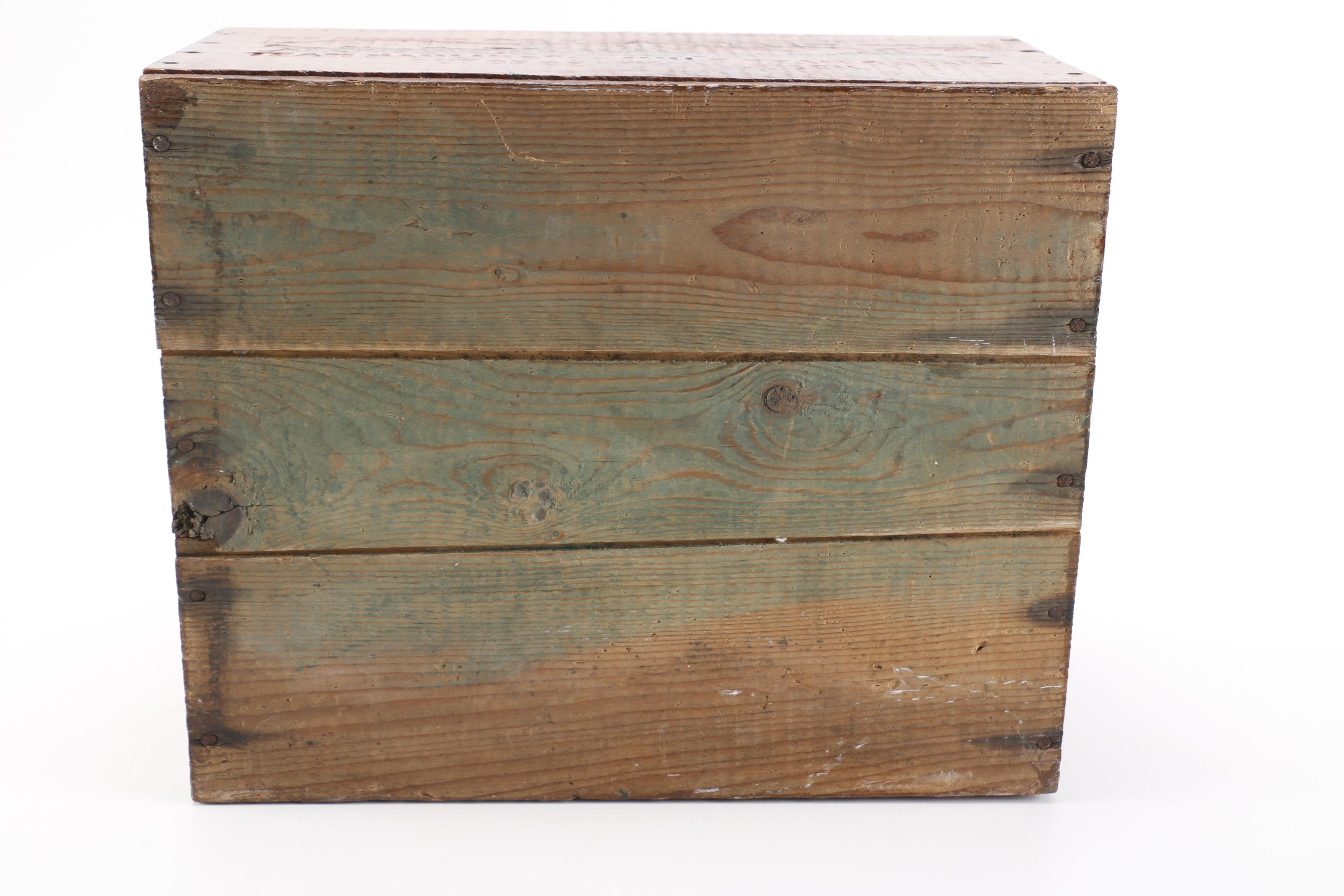 20 Mule Team Borax Wooden Crate EBTH