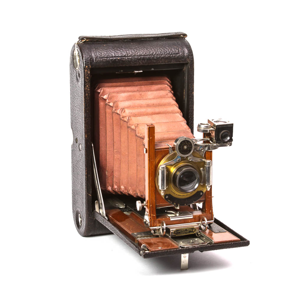 Antique Kodak No. 4A Camera with Bausch & Lomb Lens EBTH