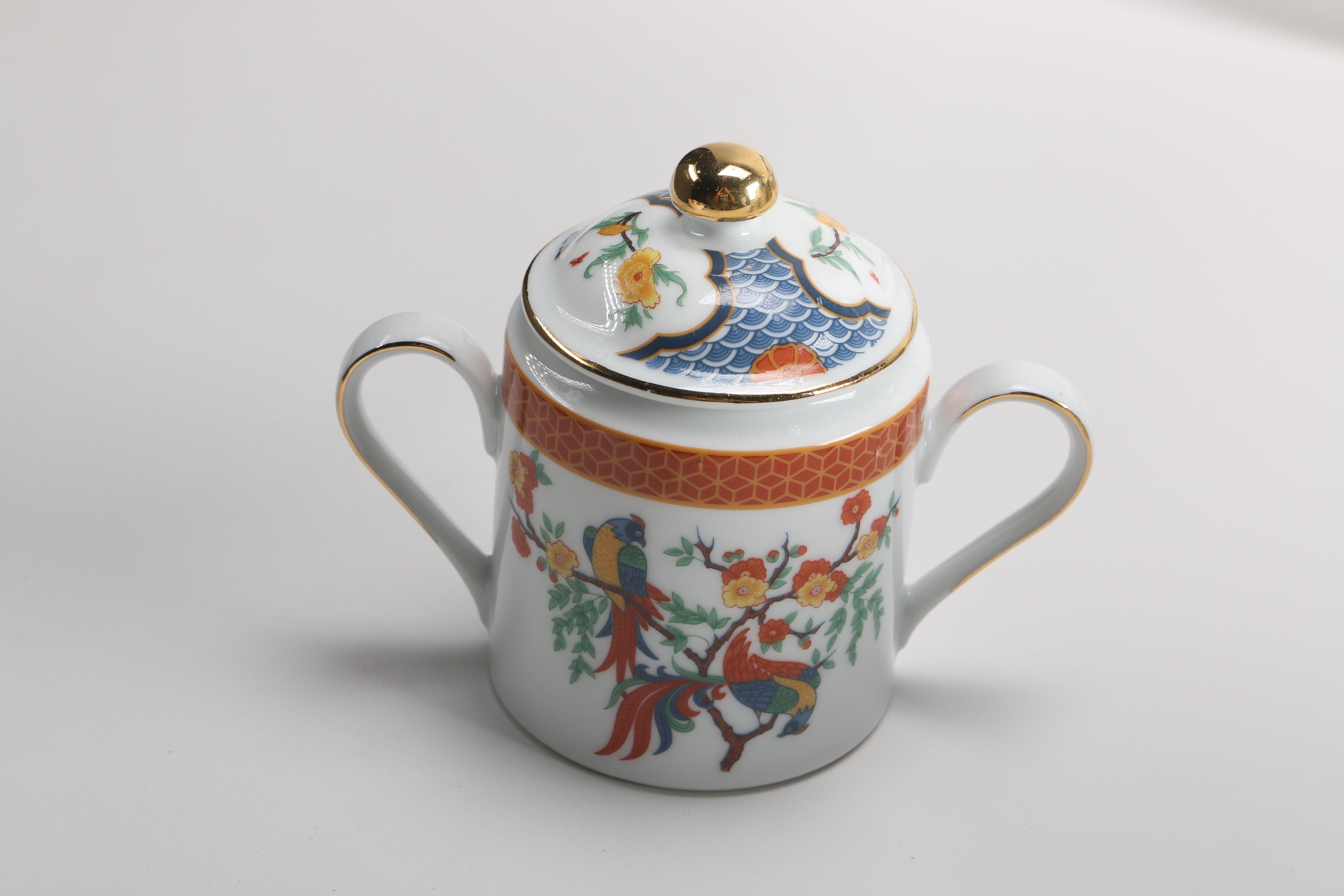 LiLing "Imperial Garden" China Dinnerware Set EBTH