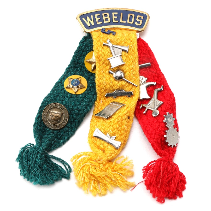Webelos Boy Scout Pins