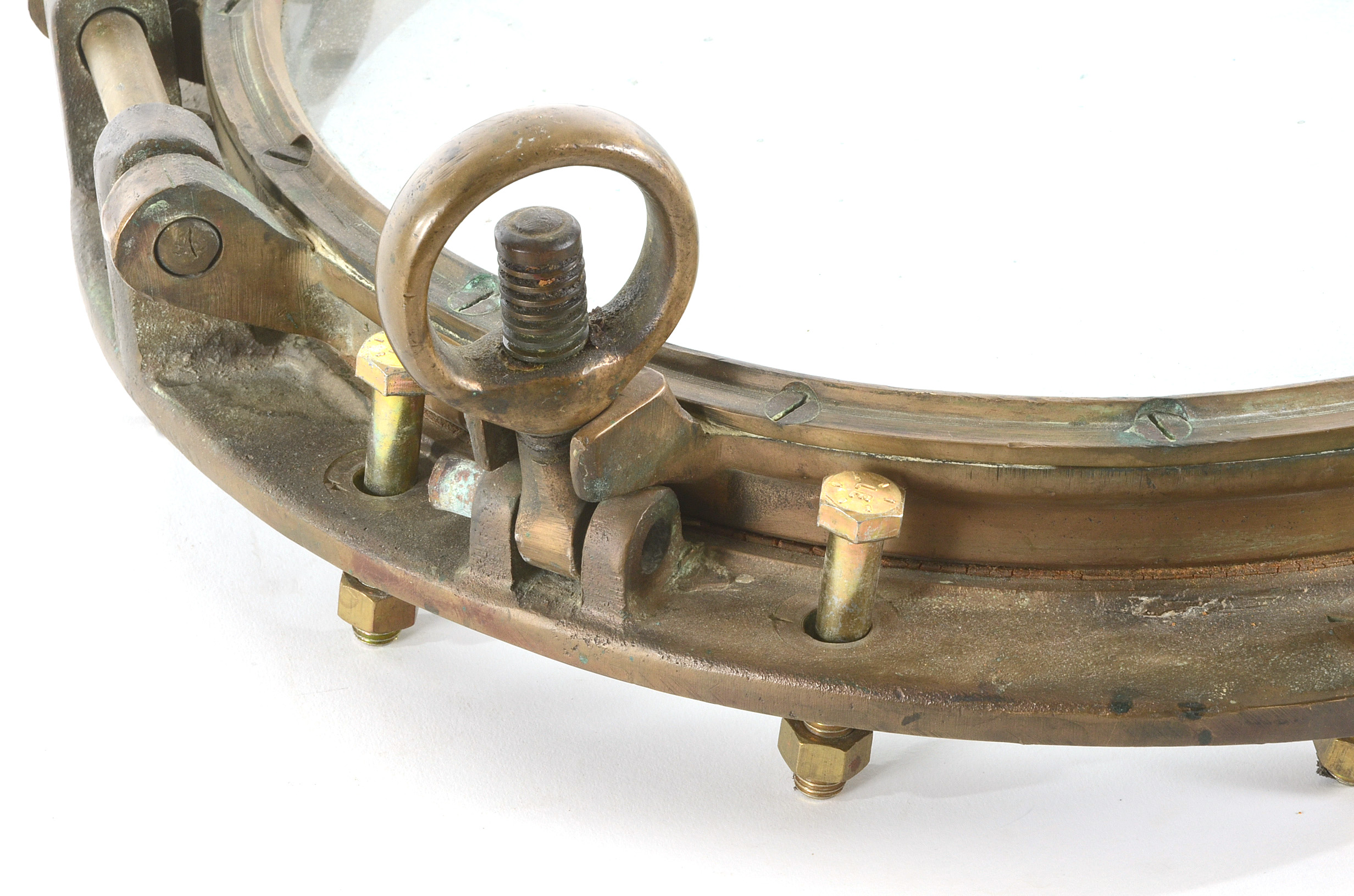 Vintage Brass Porthole Ship Window | EBTH