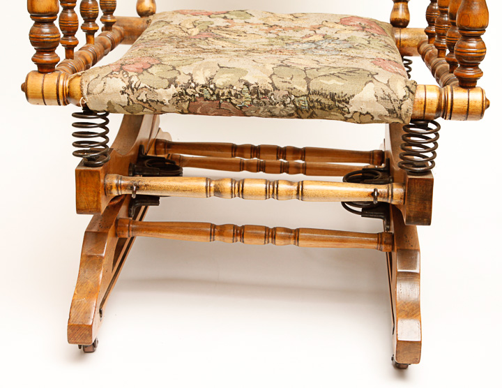 Antique Victorian Glider Rocking Chair EBTH