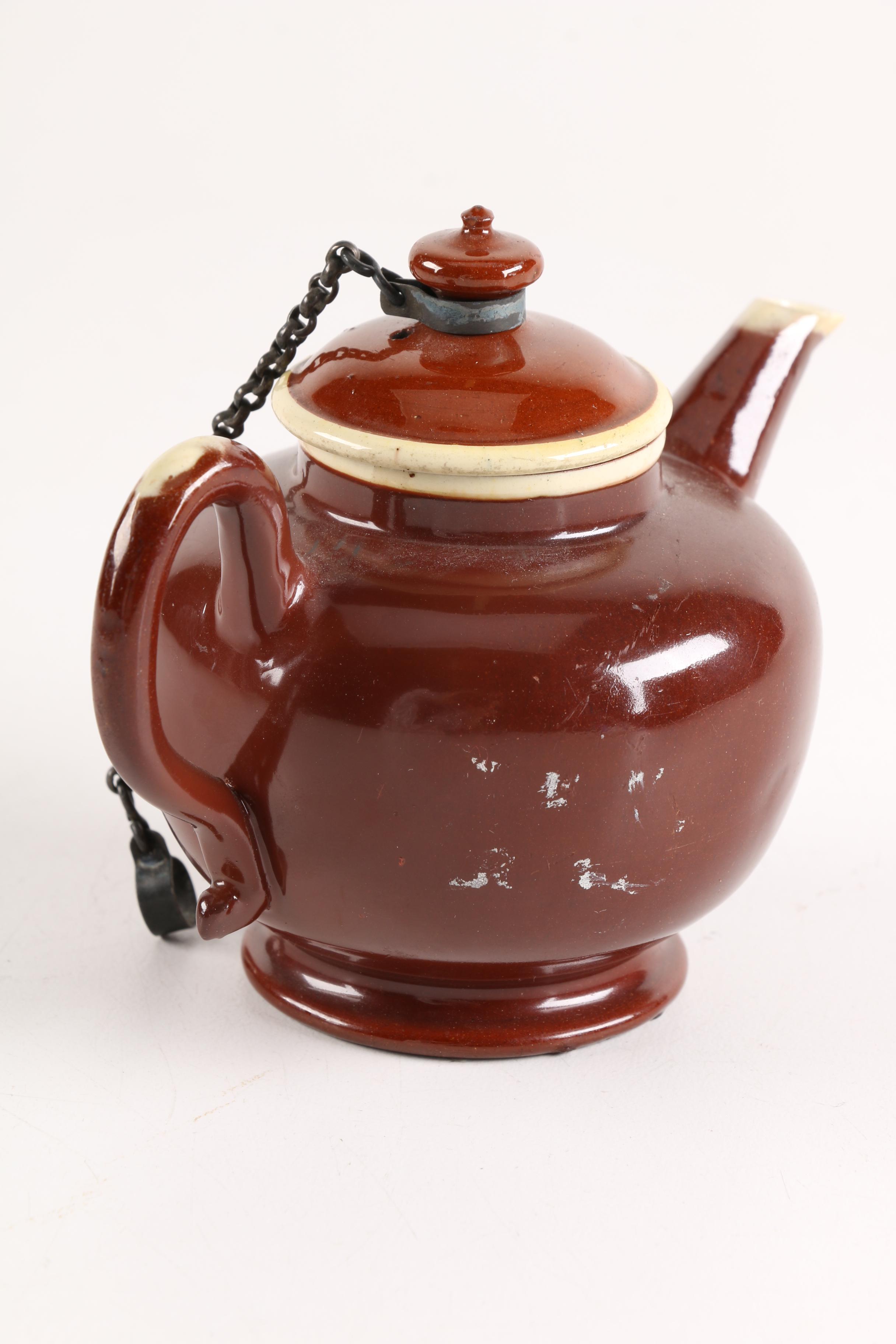 Vintage Brown Glazed Teapots EBTH