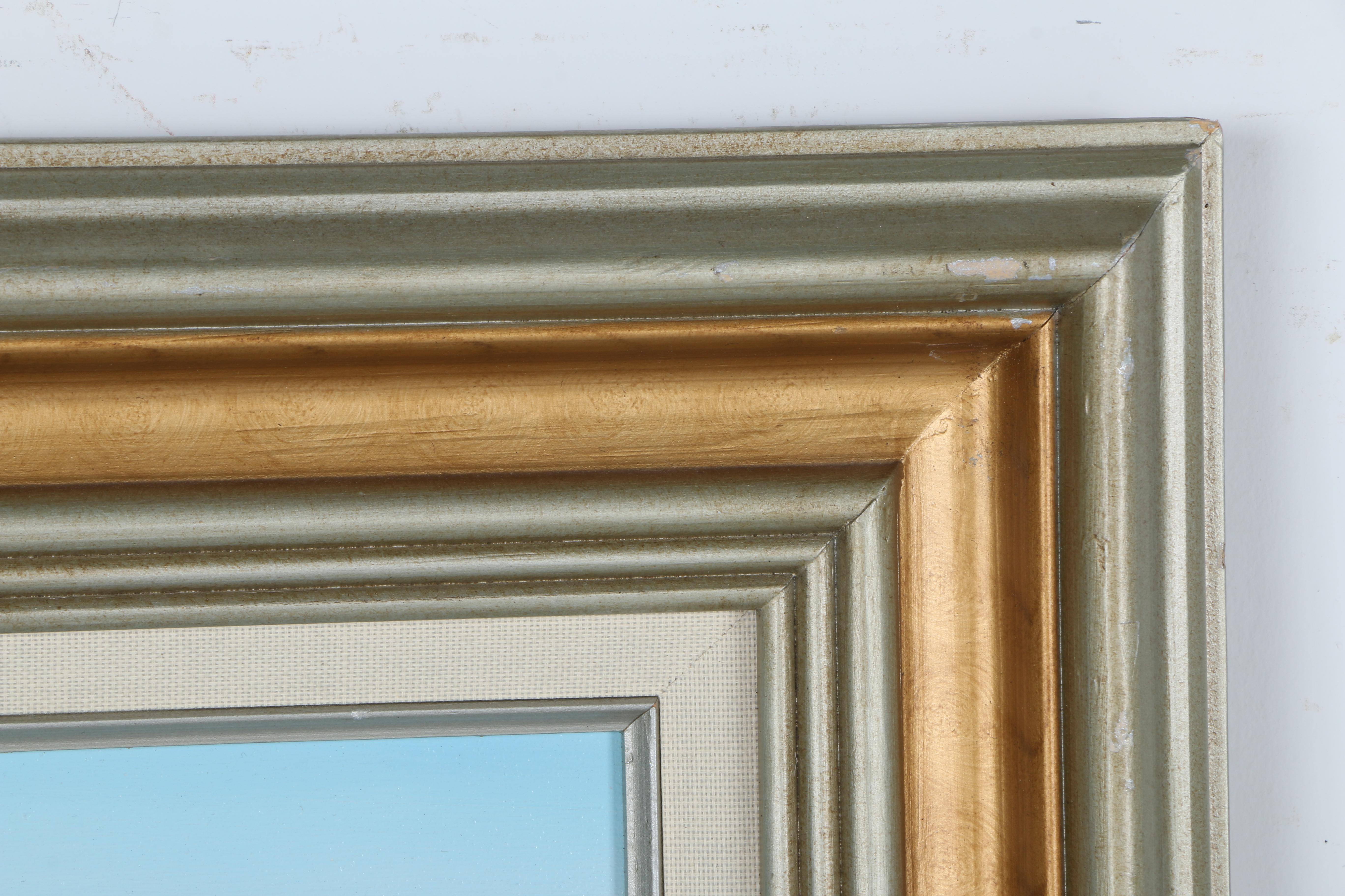 L. Keswick Oil Painting of a Girl at the Beach EBTH