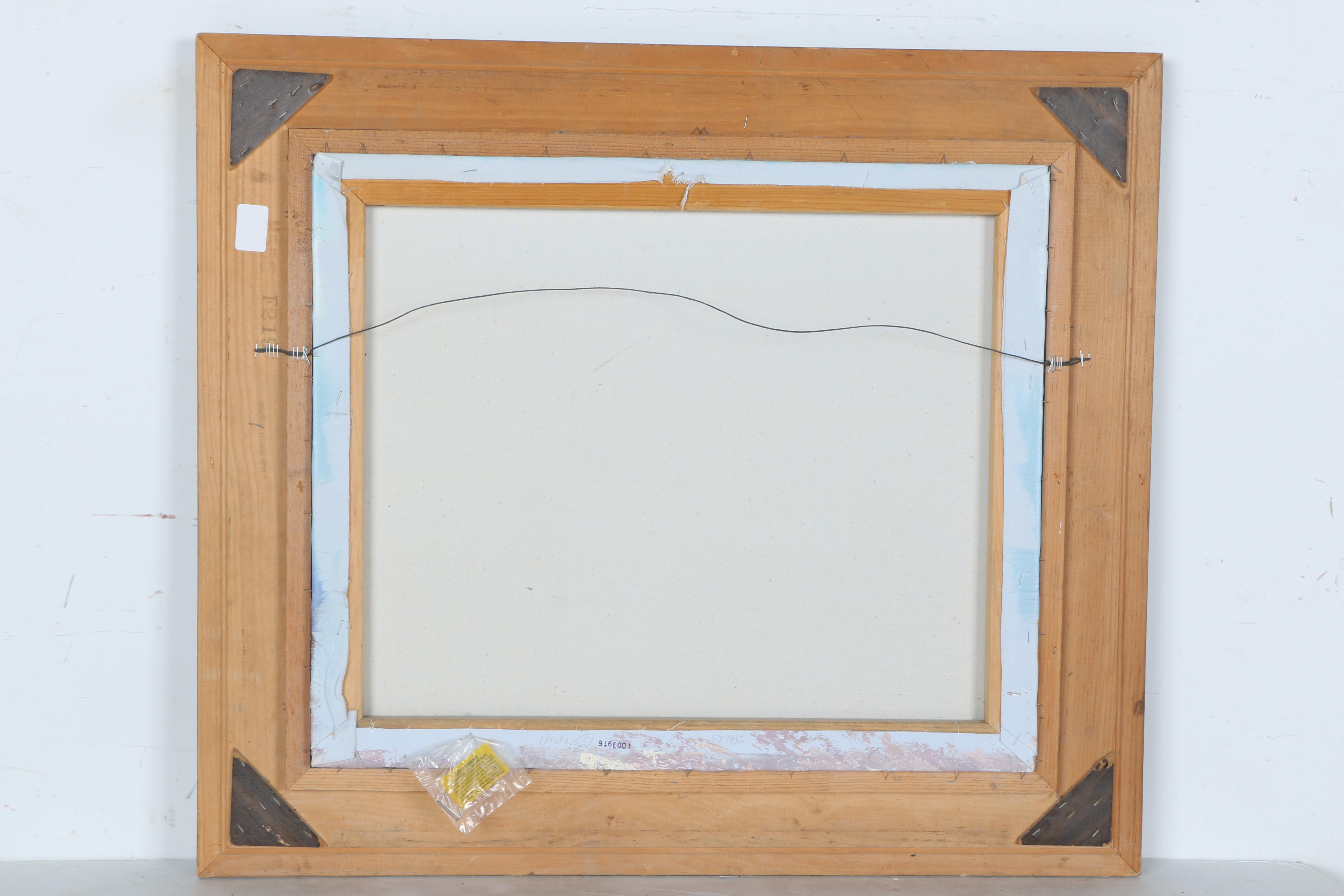 L. Keswick Oil Painting of a Girl at the Beach EBTH