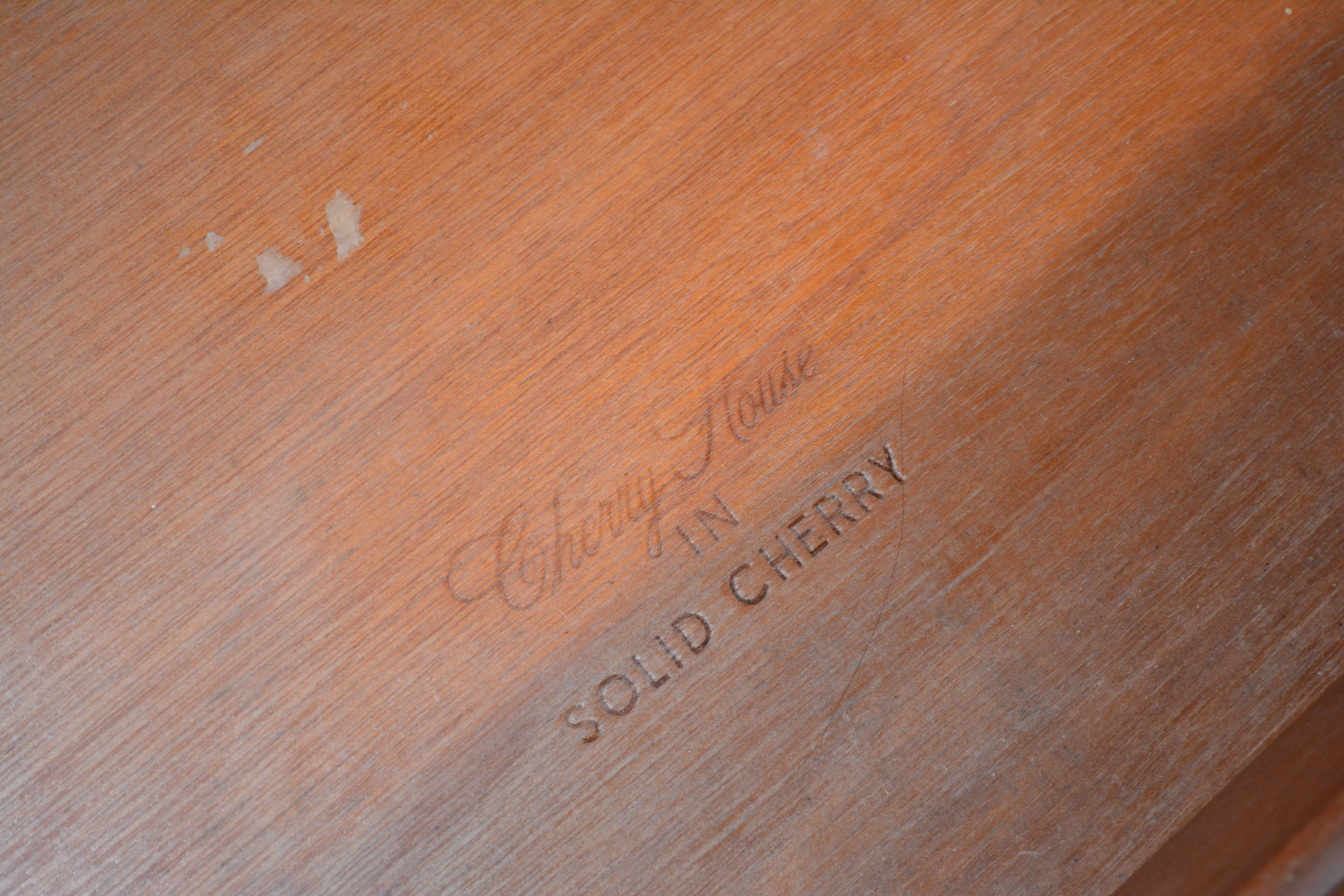 "Cherry House" Writing Desk With Chair by YoungHinkle EBTH