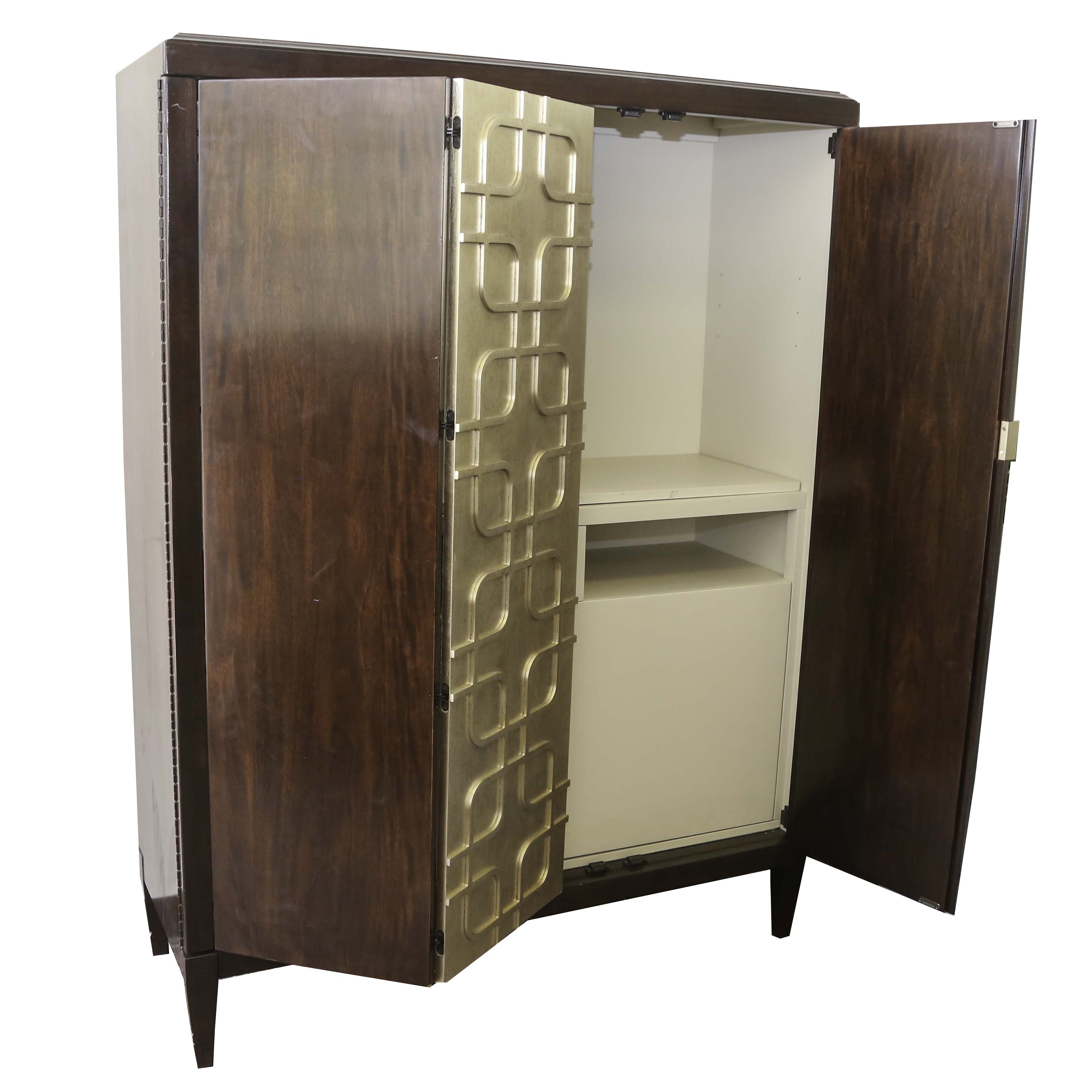 Havertys "One Park Place" Bar and Entertainment Armoire EBTH