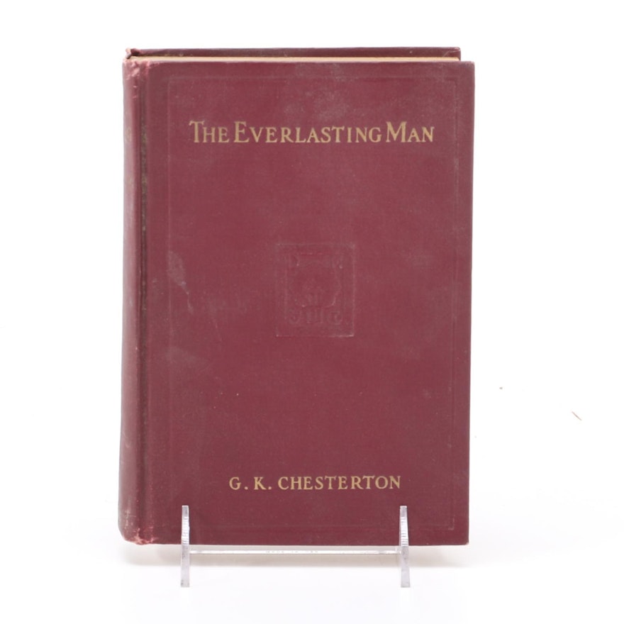 1925 The Everlasting Man By G K Chesterton Ebth