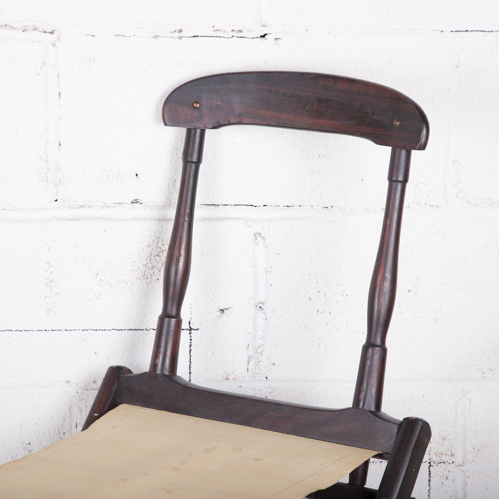 Readsboro Chair Manufacturing Co. Civil War Style Folding Camp Chair EBTH