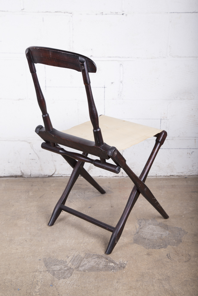 Readsboro Chair Manufacturing Co. Civil War Style Folding Camp Chair EBTH